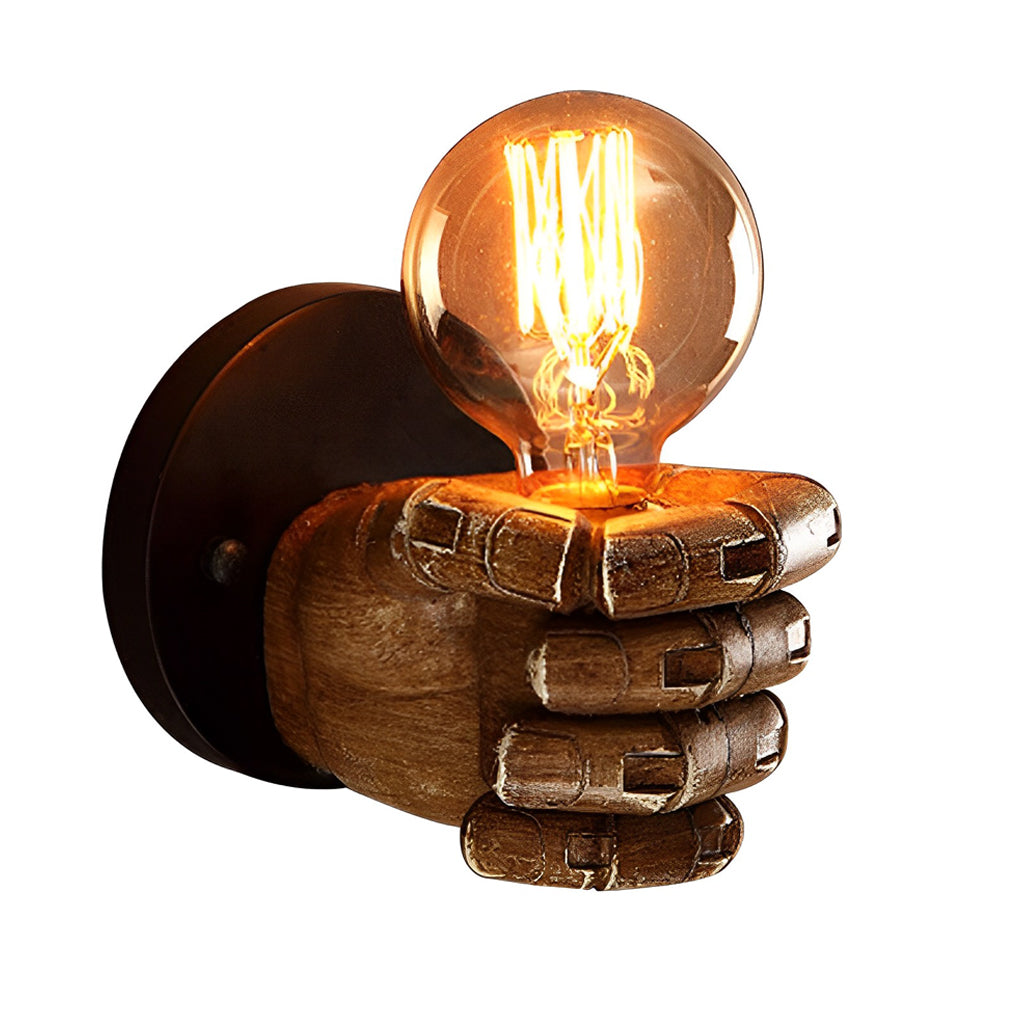 WINTHROP HANDSCULPT WALL SCONCE IN RESIN