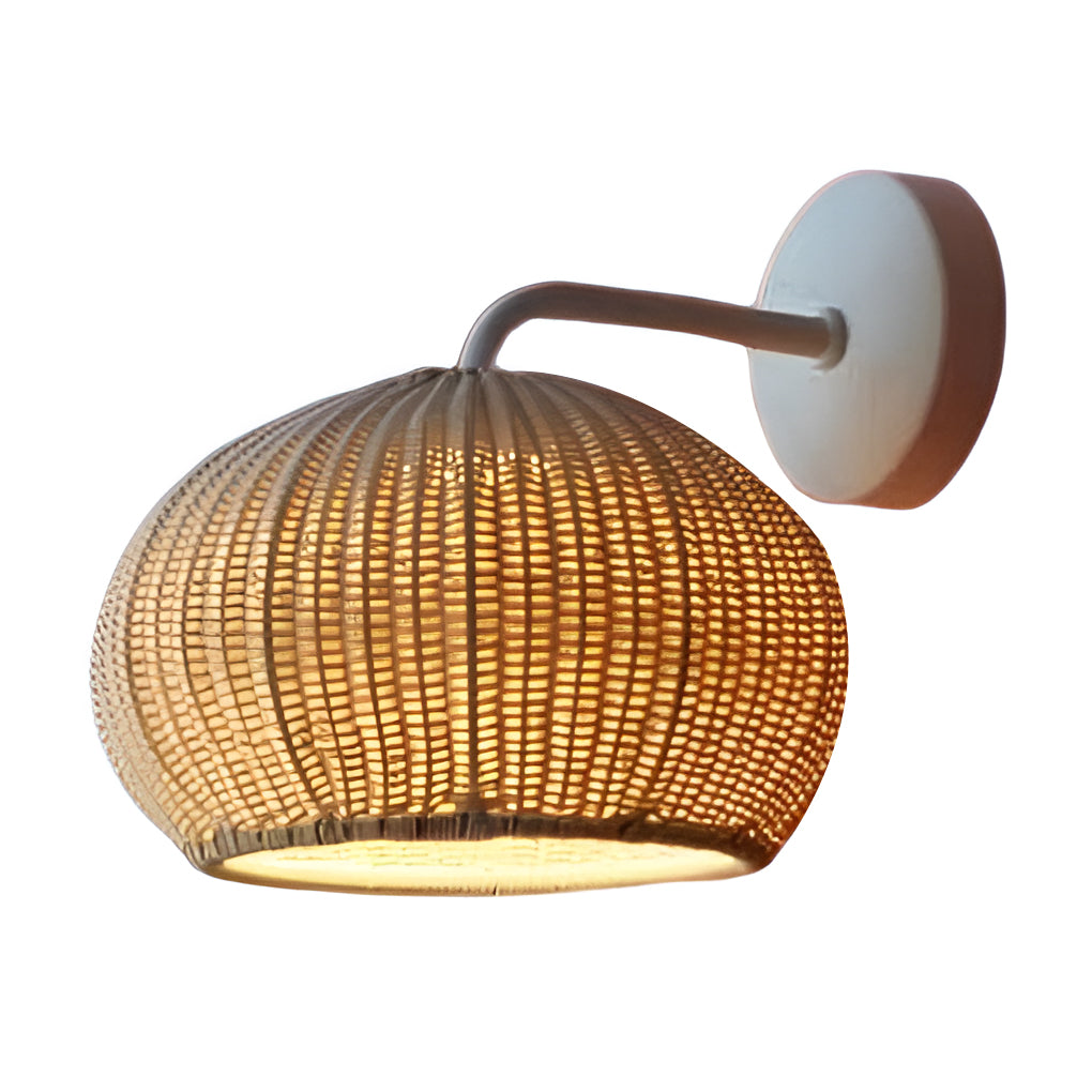 WINDSOR WICKER OUTDOOR LANTERN WALL SCONCE