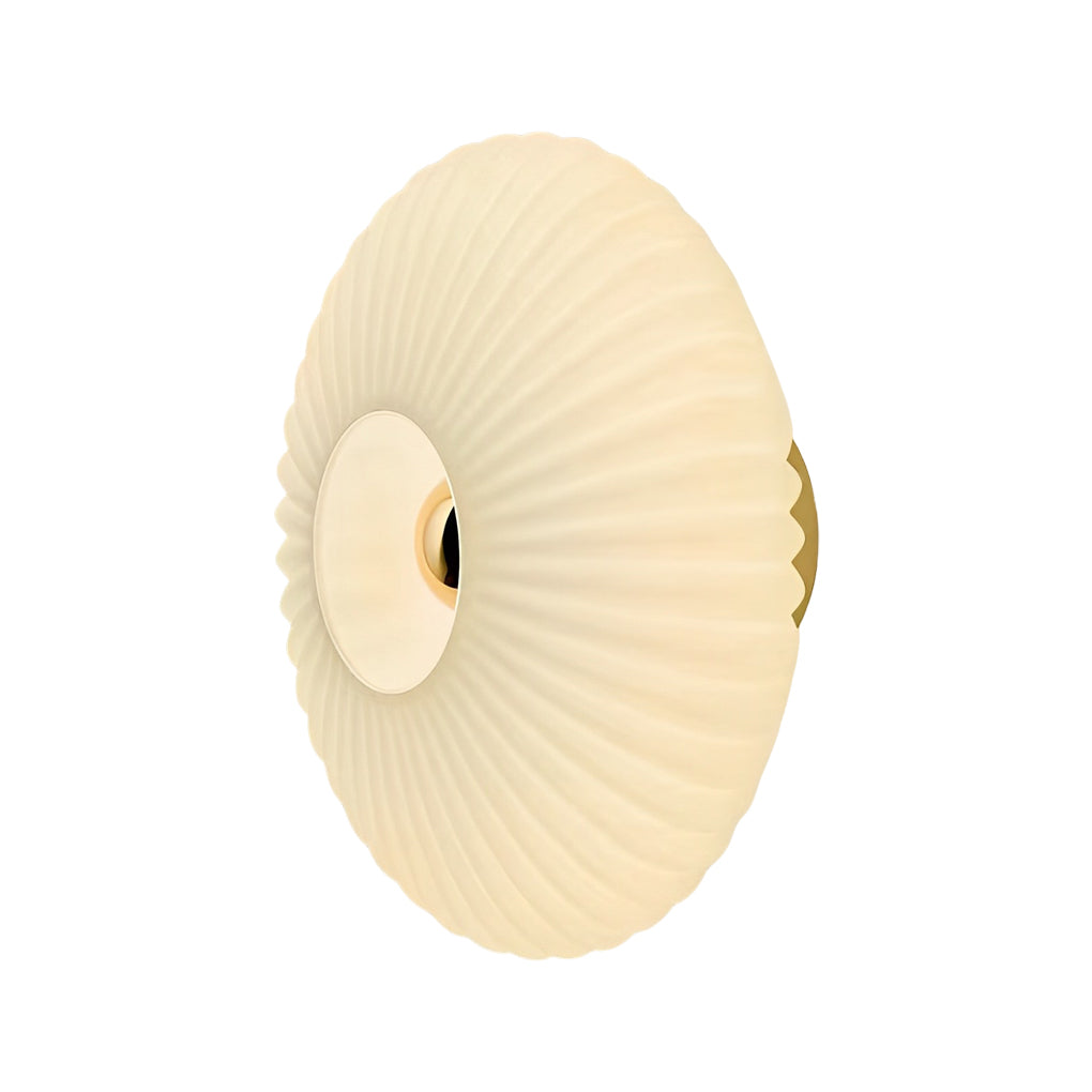 WINDSOR STRIPE ROUND GLASS WALL SCONCE
