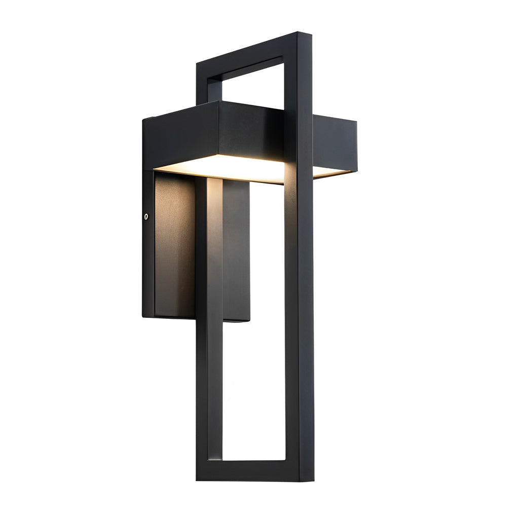 RAVENHALL MODERN RECTANGULAR OUTDOOR LED WALL LIGHT