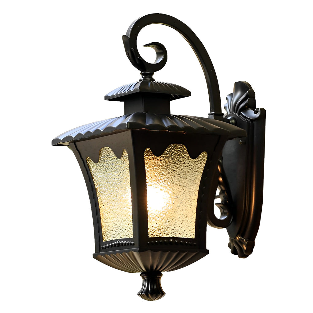 WINDSOR HARBOR VINTAGE GLASS WALL SCONCE WITH LED ILLUMINATION
