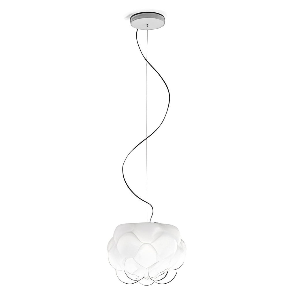 WINTERBOURNE CLOUD GLASS ORB PENDANT LIGHT