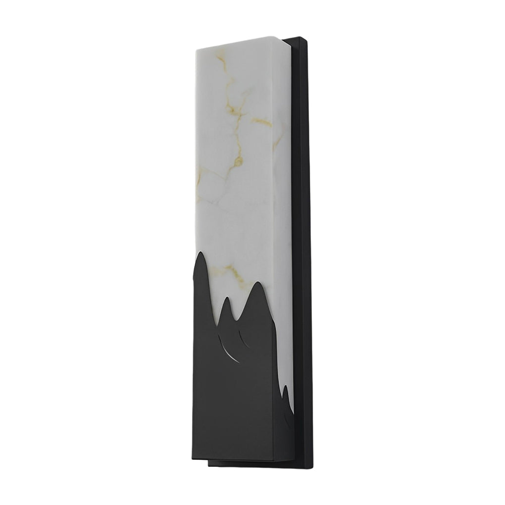 WINTHORPE RECTANGULAR RUSTIC LED WALL SCONCE