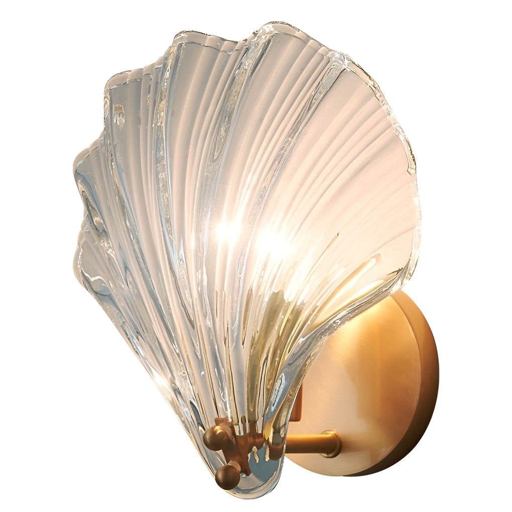 WINTHORPE FANNED GLASS TRIO DIMMER WALL LIGHT