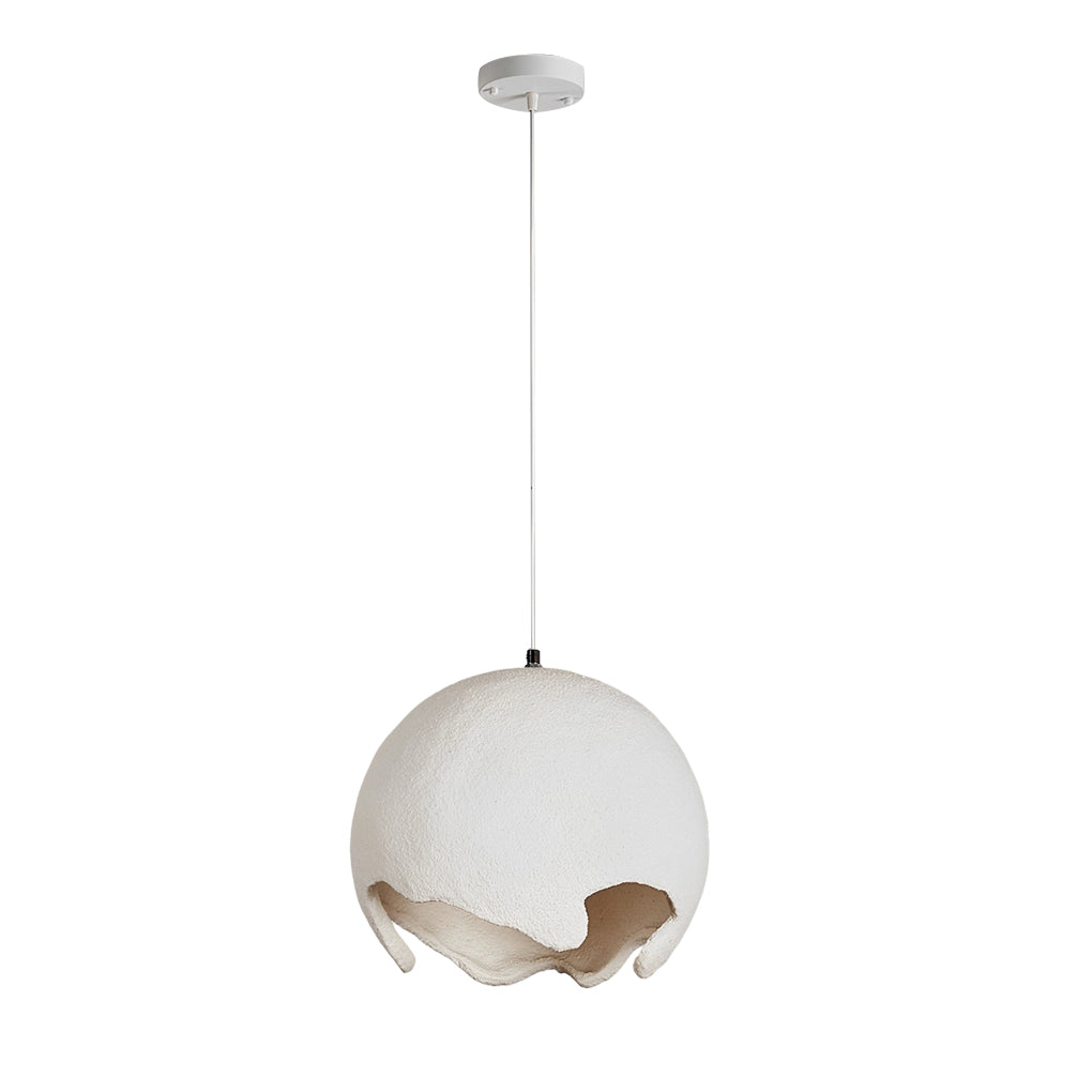 CHAMBERLAIN WHIMSICAL ORB CHANDELIER IN CREAMY IVORY