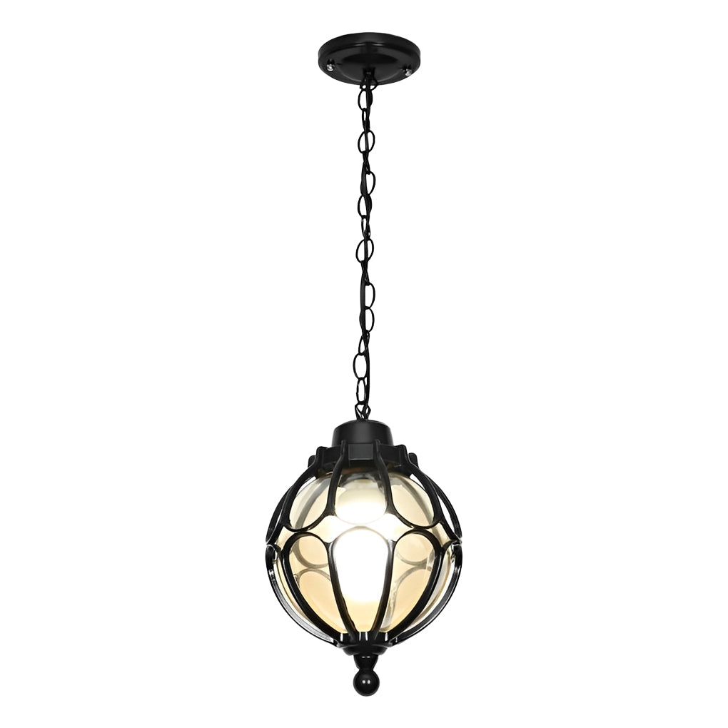 WINDSOR GLASS ORB OUTDOOR PENDANT LIGHTING