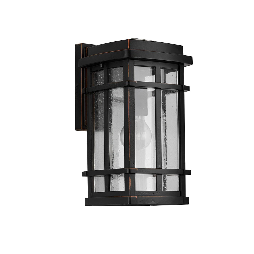 WINTERBOURNE AQUA BUBBLE WALL LANTERN