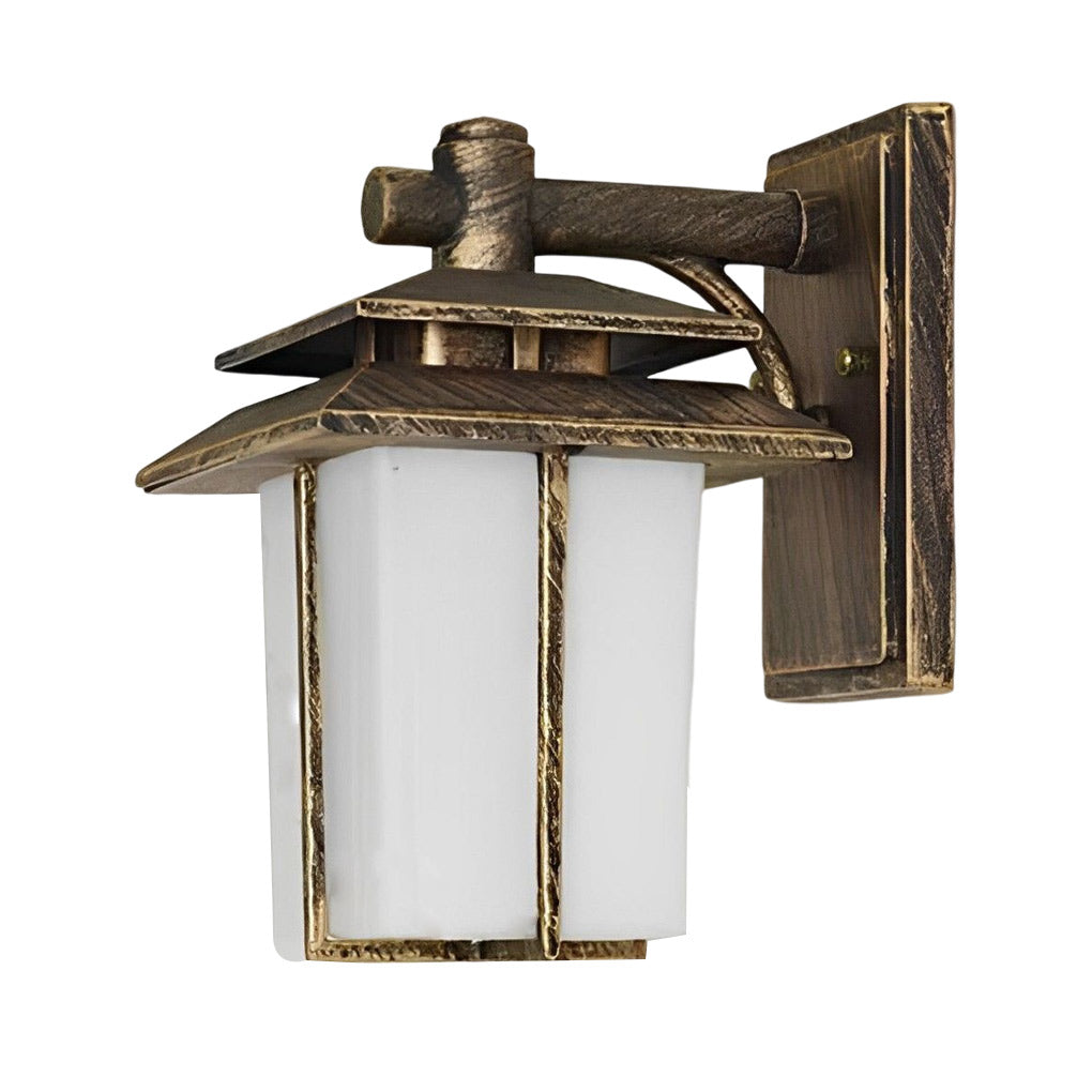 WINDSOR GLASS ENCASED OUTDOOR WALL LANTERN