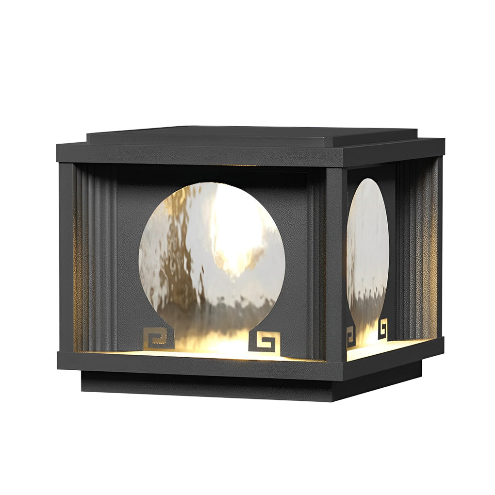 THORNBURY SQUARE SOLAR FENCE POST ILLUMINATOR