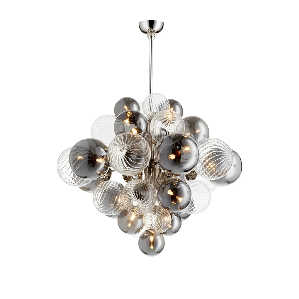 FENWICK ORBITAL GLASS CHANDELIER