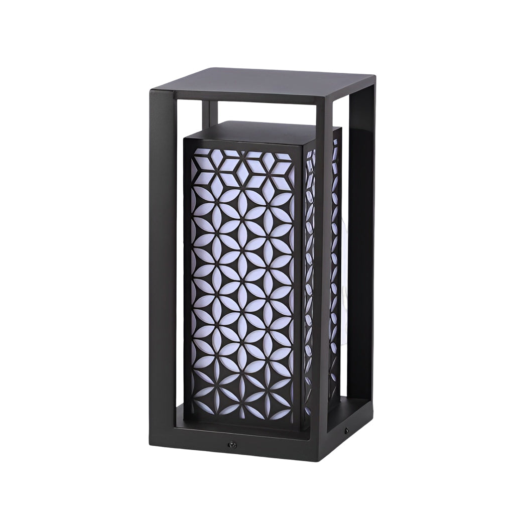 WINDSOR RUSTIC GARDEN PATH LIGHTS, WEATHERPROOF LED LANTERNS FOR OUTDOOR SPACES