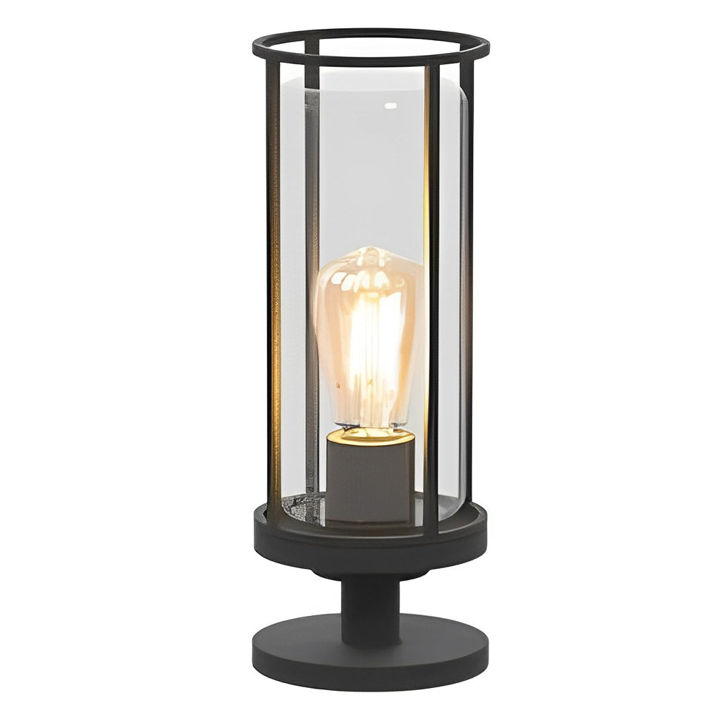 WINDSOR CIRCLE STAINLESS STEEL OUTDOOR LANTERN – Versatile Wall & Post Mounting Options