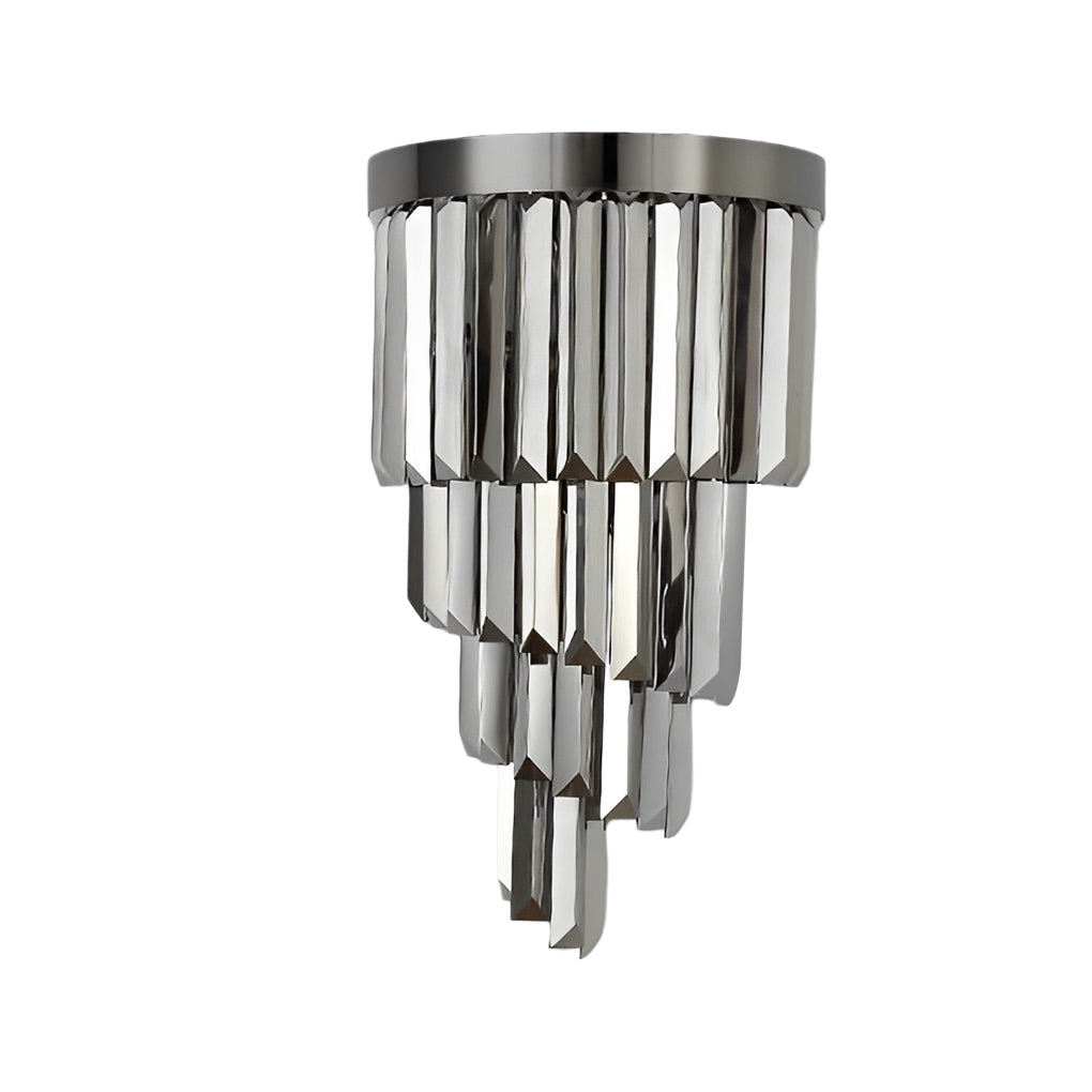 ALDERSON CRYSTAL TRIAD DIMMING WALL SCONCE