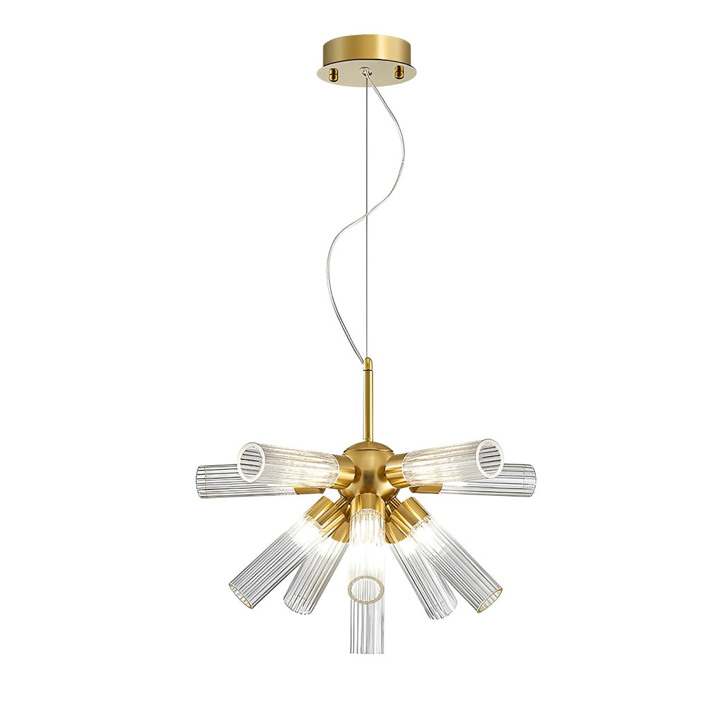 WINTHROP ACRYLIC TRILOGY DIMMER CHANDELIER