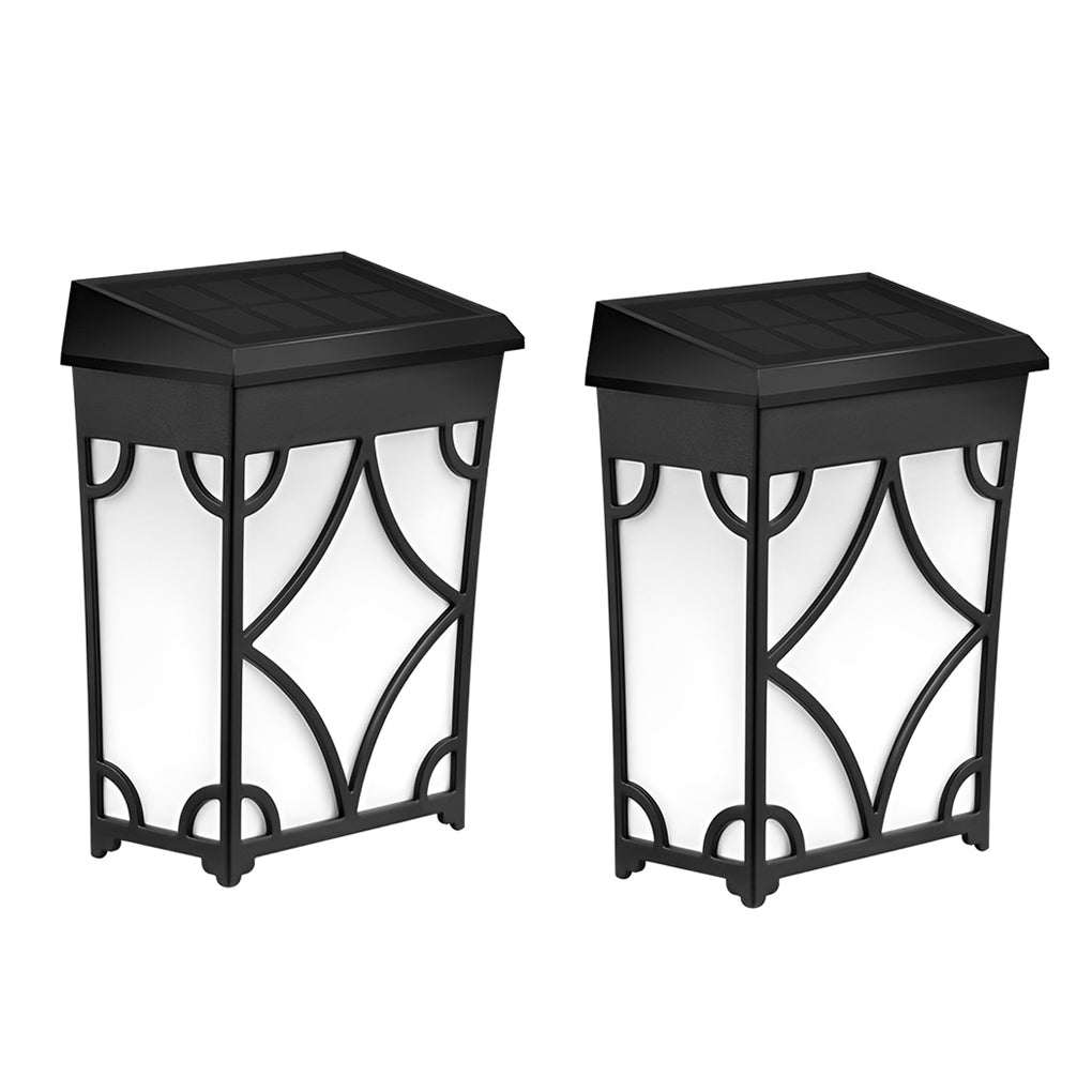 WINDERMERE SOLAR ILLUMINATION WALL SCONCE WITH MOTION DETECTION"  
2. "HARTLEPOOL RGB SOLAR-POWERED MOTION-ACTIVATED WALL LIGHTS