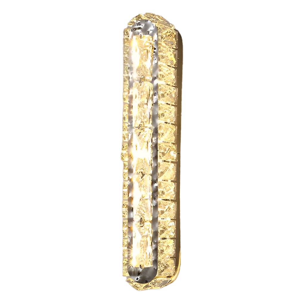 WINDSOR CRYSTAL TRIPLE DIMMER WALL SCONCE
