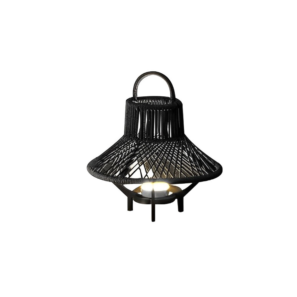 RAVENSTONE WROUGHT IRON TRIBAL GARDEN LANTERN
