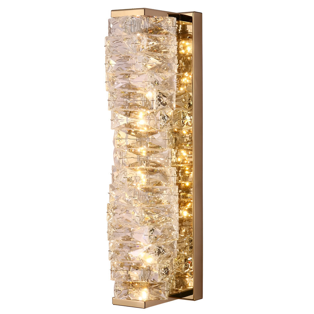 WINTHROP CRYSTAL TRIFECTA DIMMING WALL SCONCE