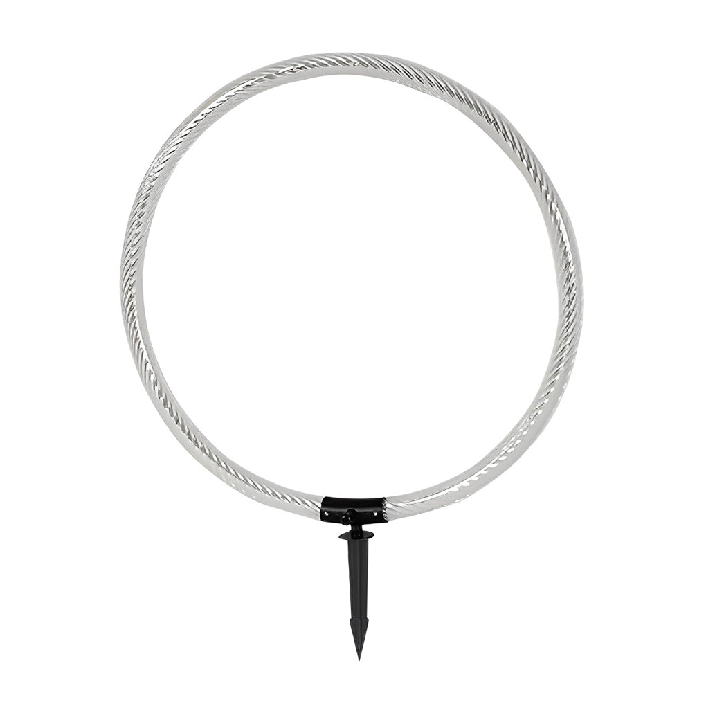 WINTERBOURNE MODERN RINGED LED GARDEN LIGHTING, WATER-RESISTANT LANDSCAPE ILLUMINATION