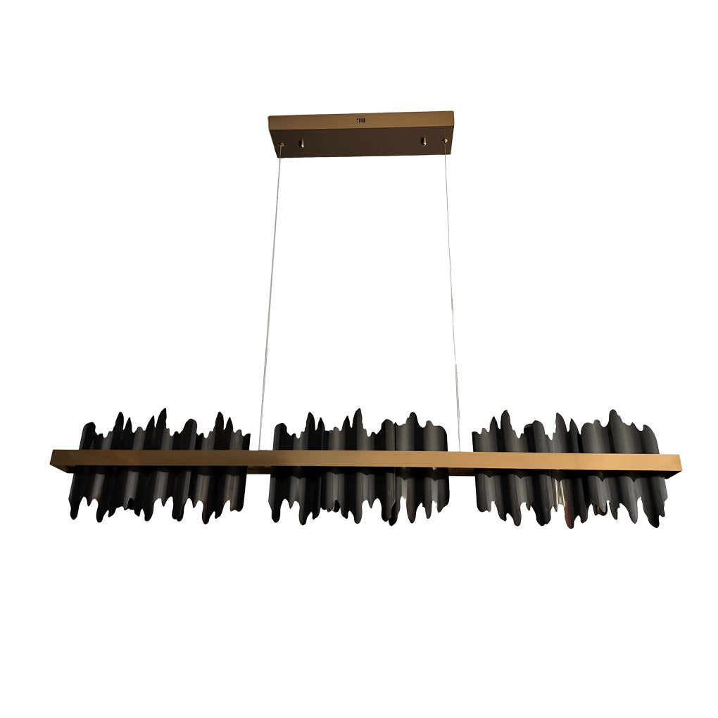 WINTERDALE MOUNTAIN RANGE LED CHANDELIER WITH CONTINUOUS DIMMING