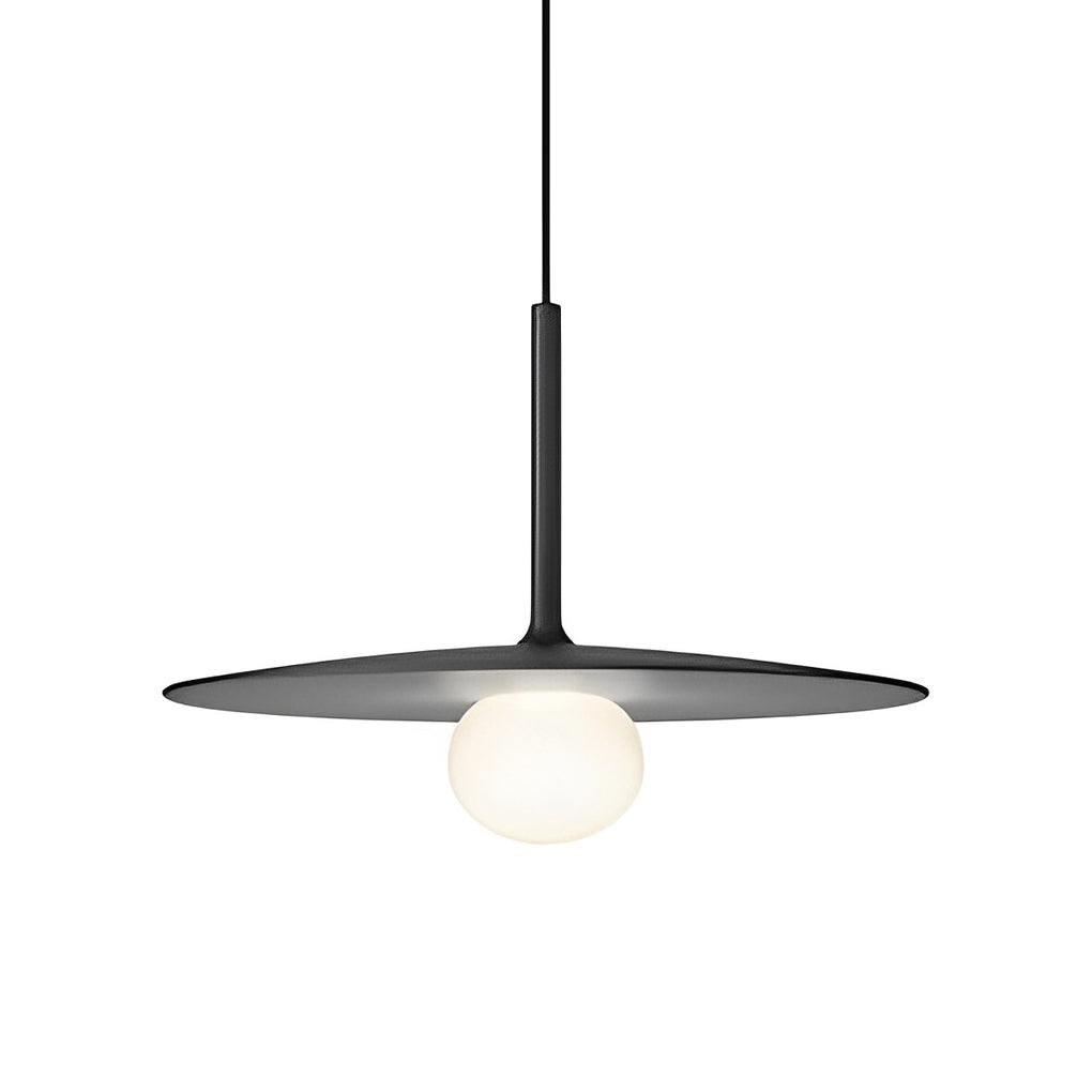 WINTHROP BLACK IRON GLOBE PENDANT LIGHT