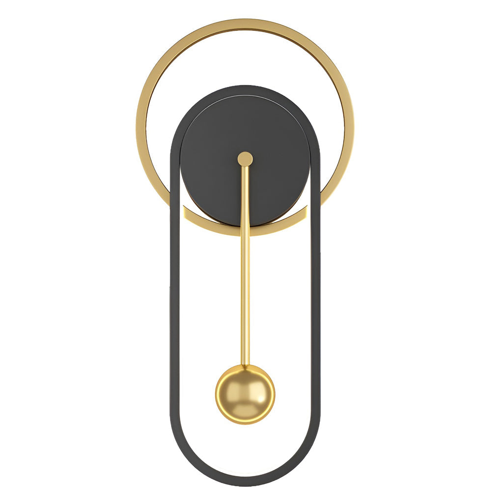 WINTHORPE MUTE CLOCK LED NORDIC WALL SCONCE
