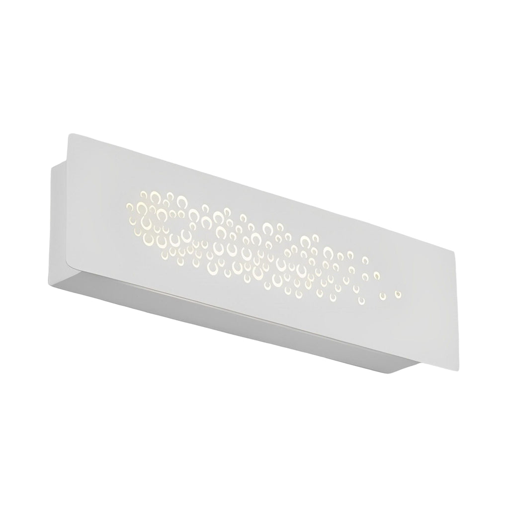 WINTERBOURNE RECTANGULAR NORDIC LED WALL LANTERN