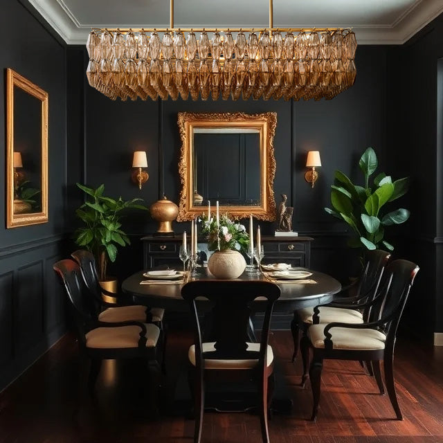 Vespera Smoke-Infused Rectilinear Luminaire