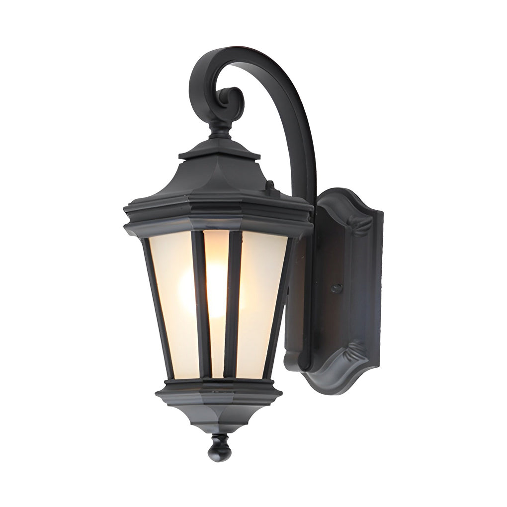 GRIMSBY FROSTED GLAZE OUTDOOR WALL SCONCE