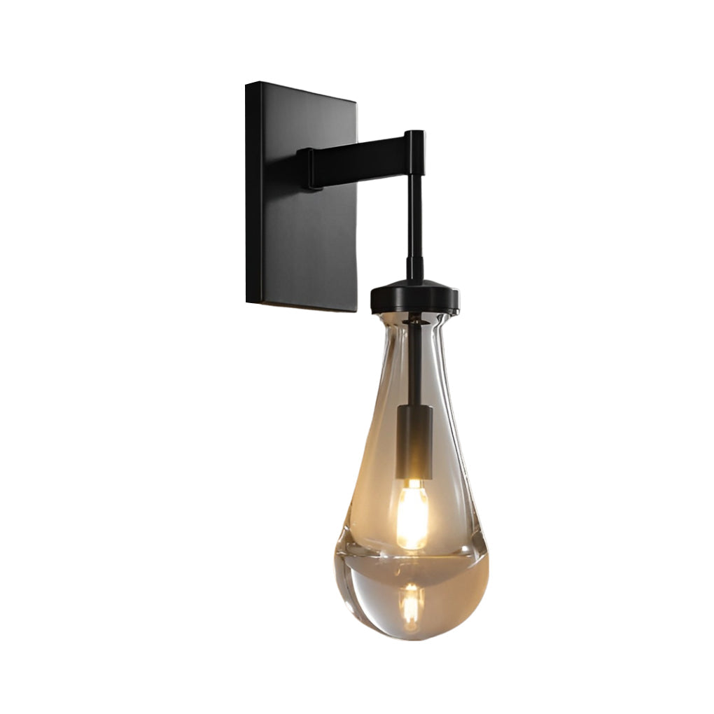 WINTHORPE CRYSTAL DROPLET MODERNIST WALL SCONCE