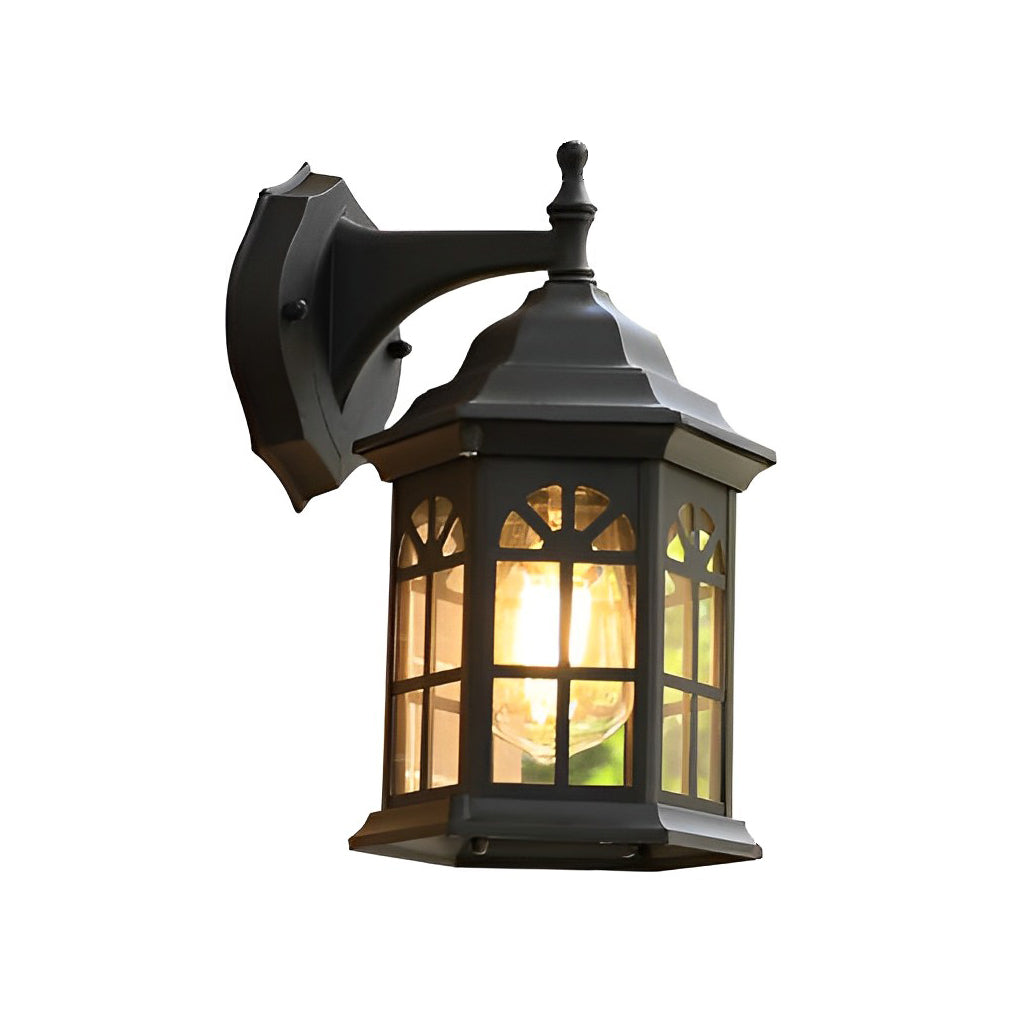 WINDSOR ALUMINUM RAINSHIELD WALL LANTERN