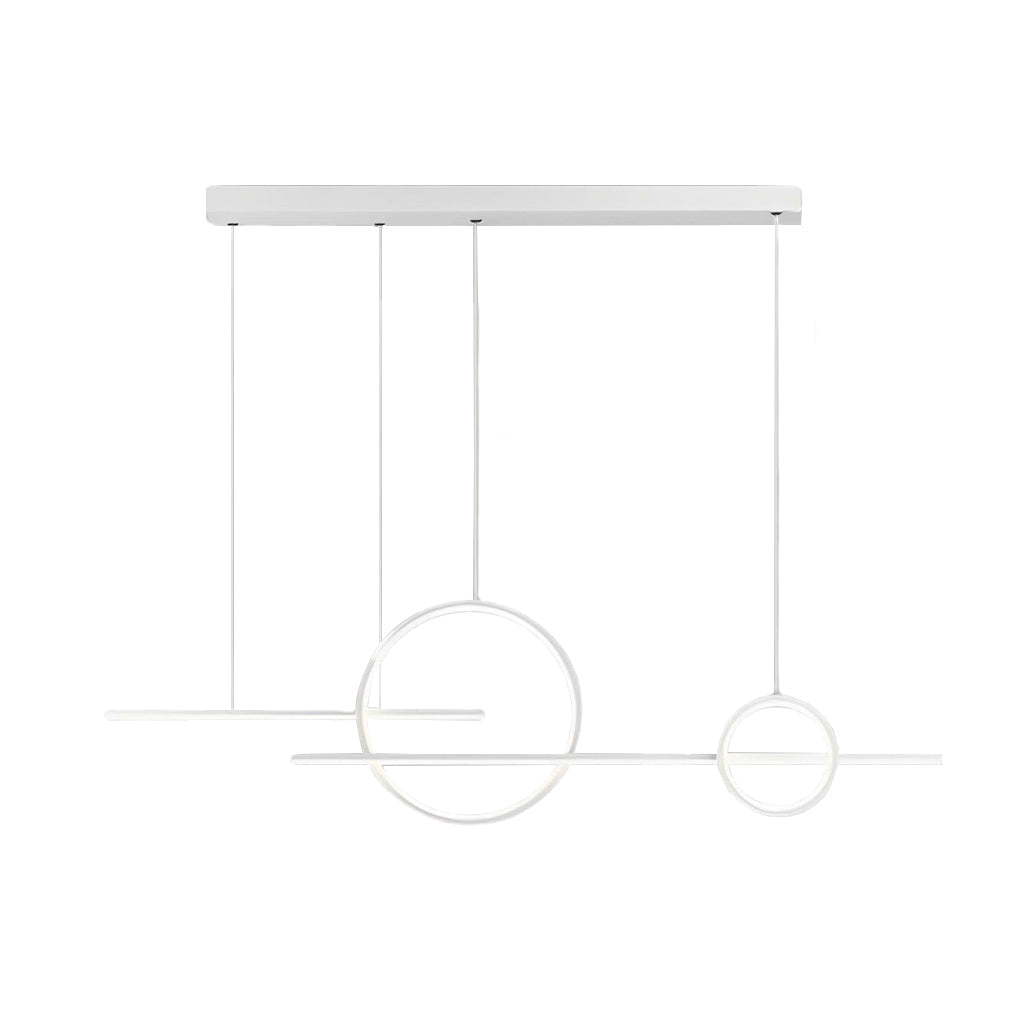 BRAMBLETON TRIPLE RING LED CHANDELIER WITH VARIABLE BRIGHTNESS