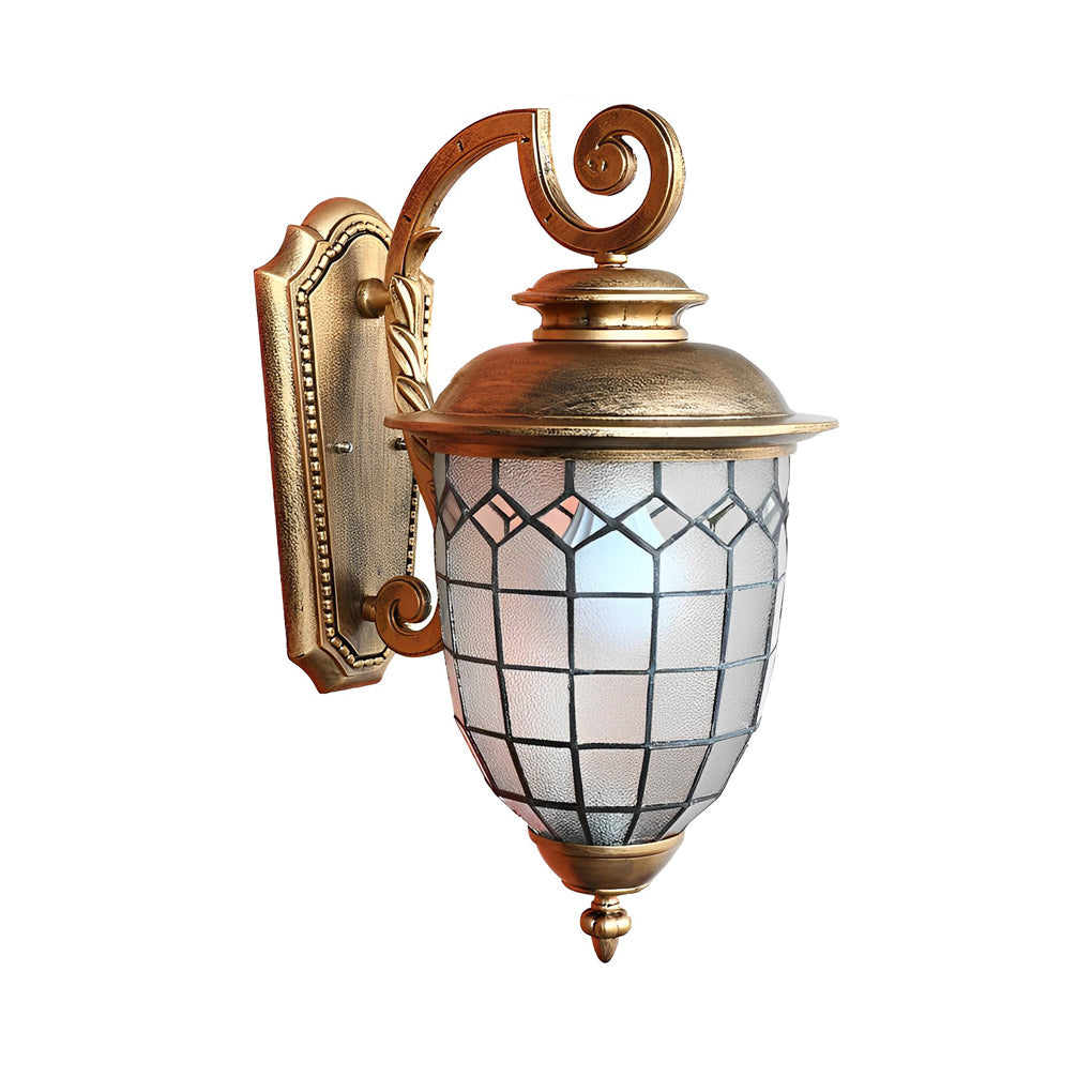 WINDSOR WATERPROOF WALL LANTERN, VINTAGE EUROPEAN DESIGN