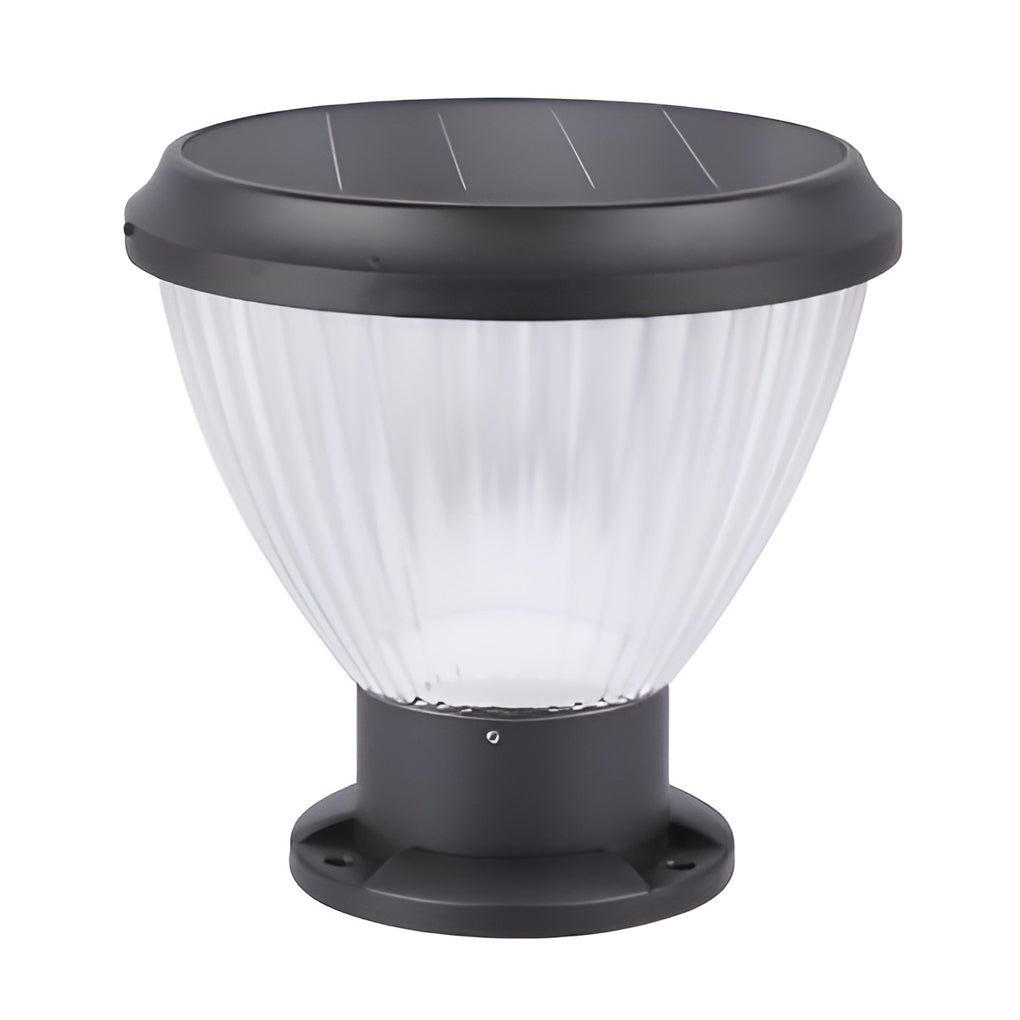 WINTHORPE SOLAR-POWERED GLOBE POST LANTERN