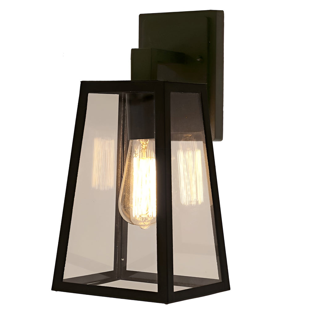 WINTHROP TRAPEZOIDAL WATER-RESISTANT LED OUTDOOR SCONCE LIGHT