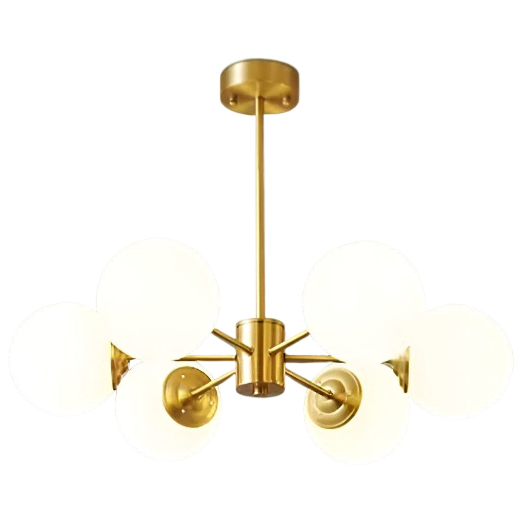 WINTERBOURNE SIX-BULB DIMMING LED CHANDELIER FOR KITCHEN ISLAND
