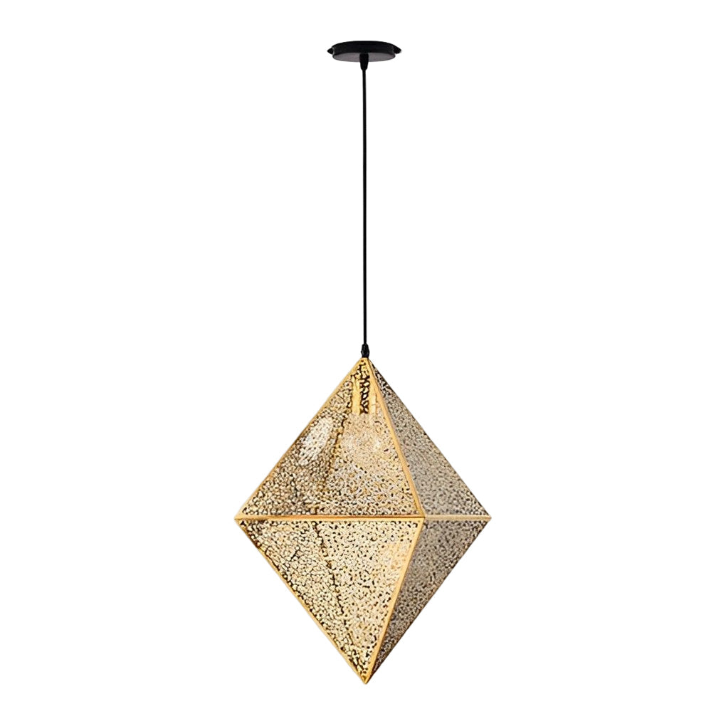 WINCHESTER POLYGONAL METAL ART CHANDELIER