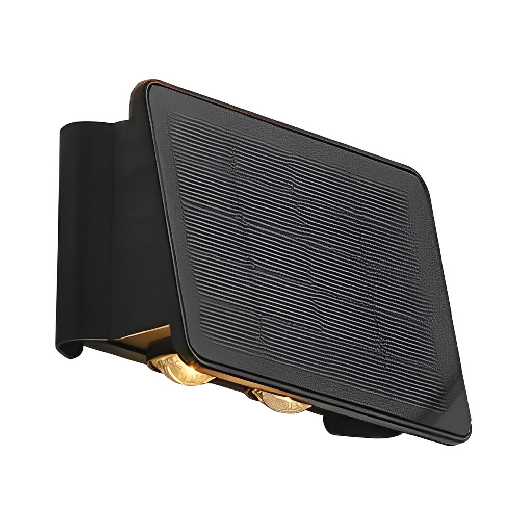 RIVERTON SOLAR-POWERED ILLUMINATION WALL SCONCE