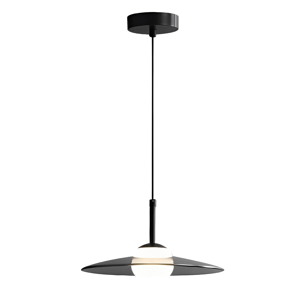 WINTERBOURNE AURORA GLASS UFO PENDANT LIGHT