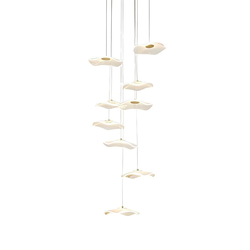 WINDSOR ACRYLIC LOTUS LED STAIRCASE LUMINAIRE
