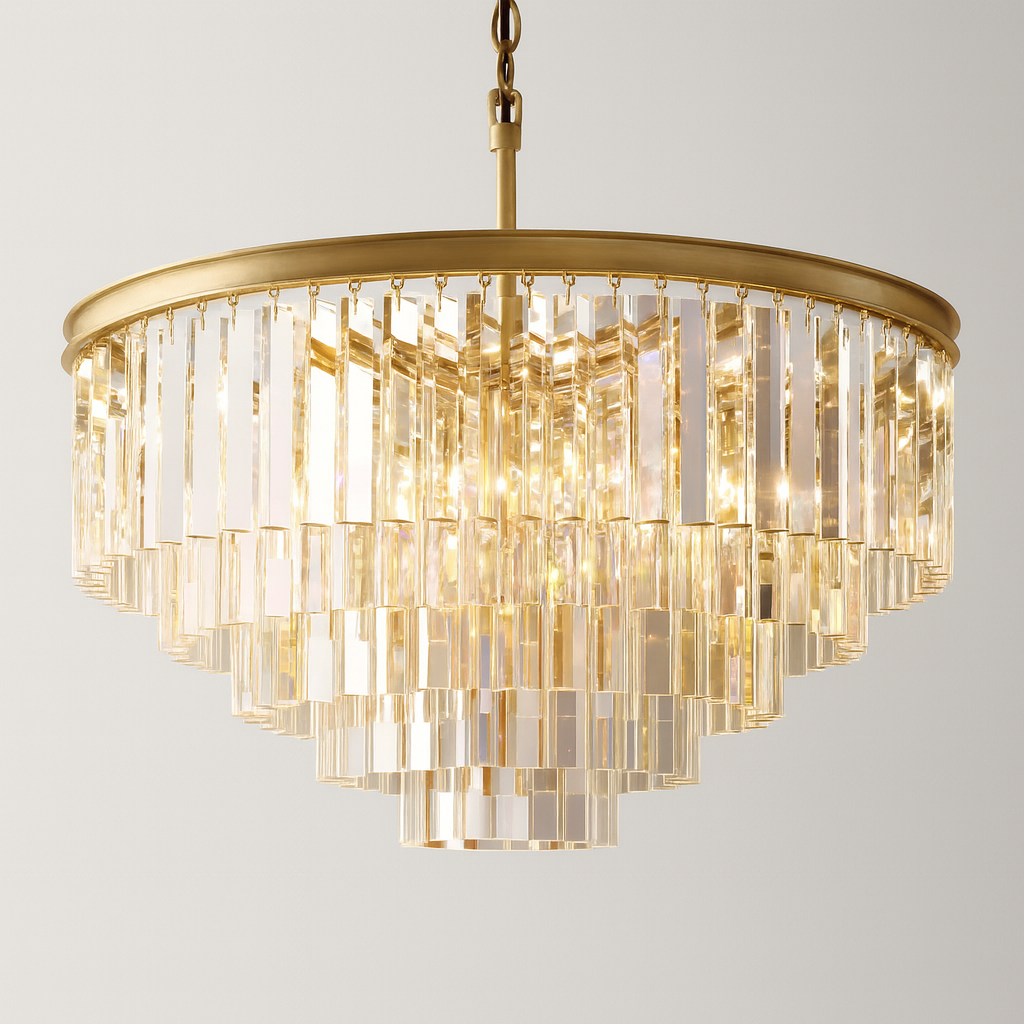 VERDANTIA ART DECO ORB CHANDELIER