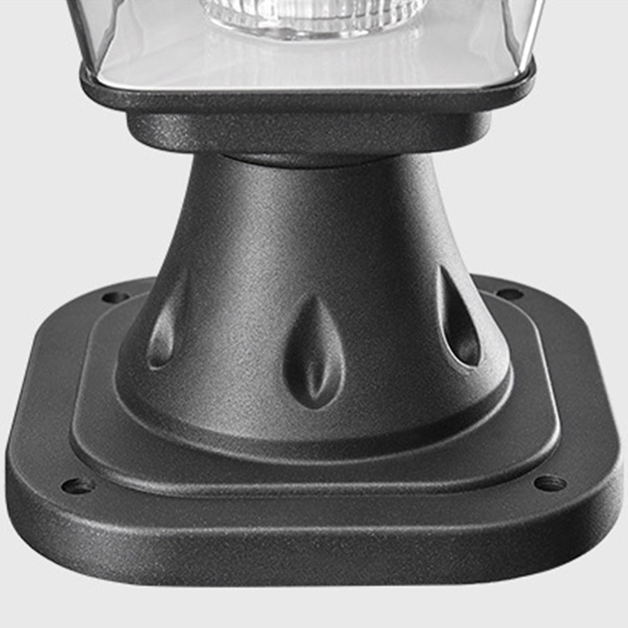 WINDSOR GARDEN SOLAR COLUMN LIGHTS - WATER-RESISTANT LED POST CAP ILLUMINATORS