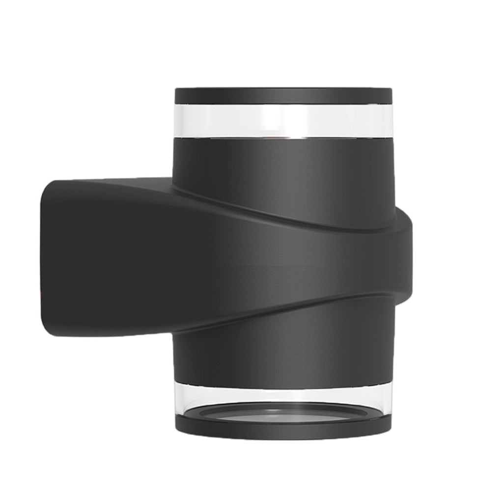 RAVENSDALE BLACK LED OUTDOOR WALL LANTERN, WEATHER-RESISTANT