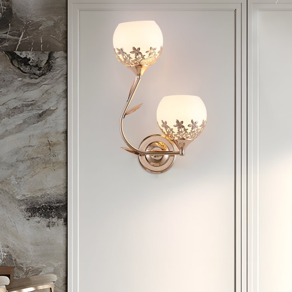 WINTHROP BLOOMING GLASS WALL LANTERN