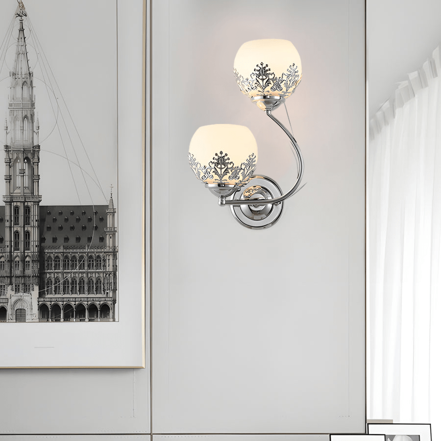 WINTHROP BLOOMING GLASS WALL LANTERN