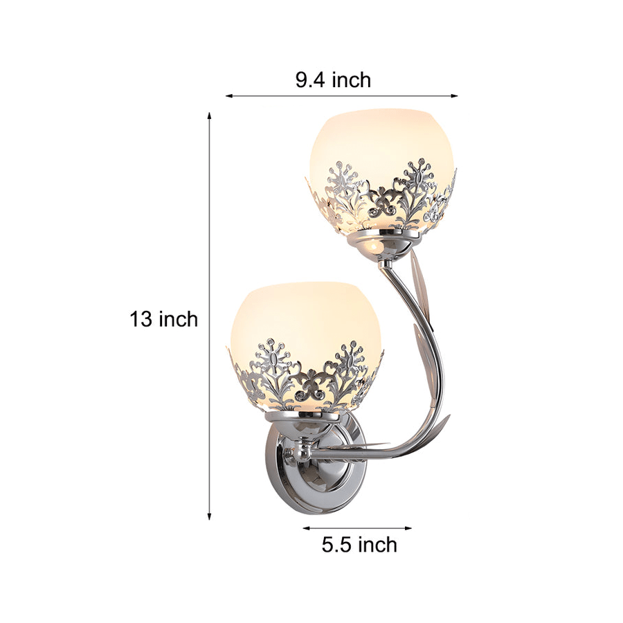 WINTHROP BLOOMING GLASS WALL LANTERN