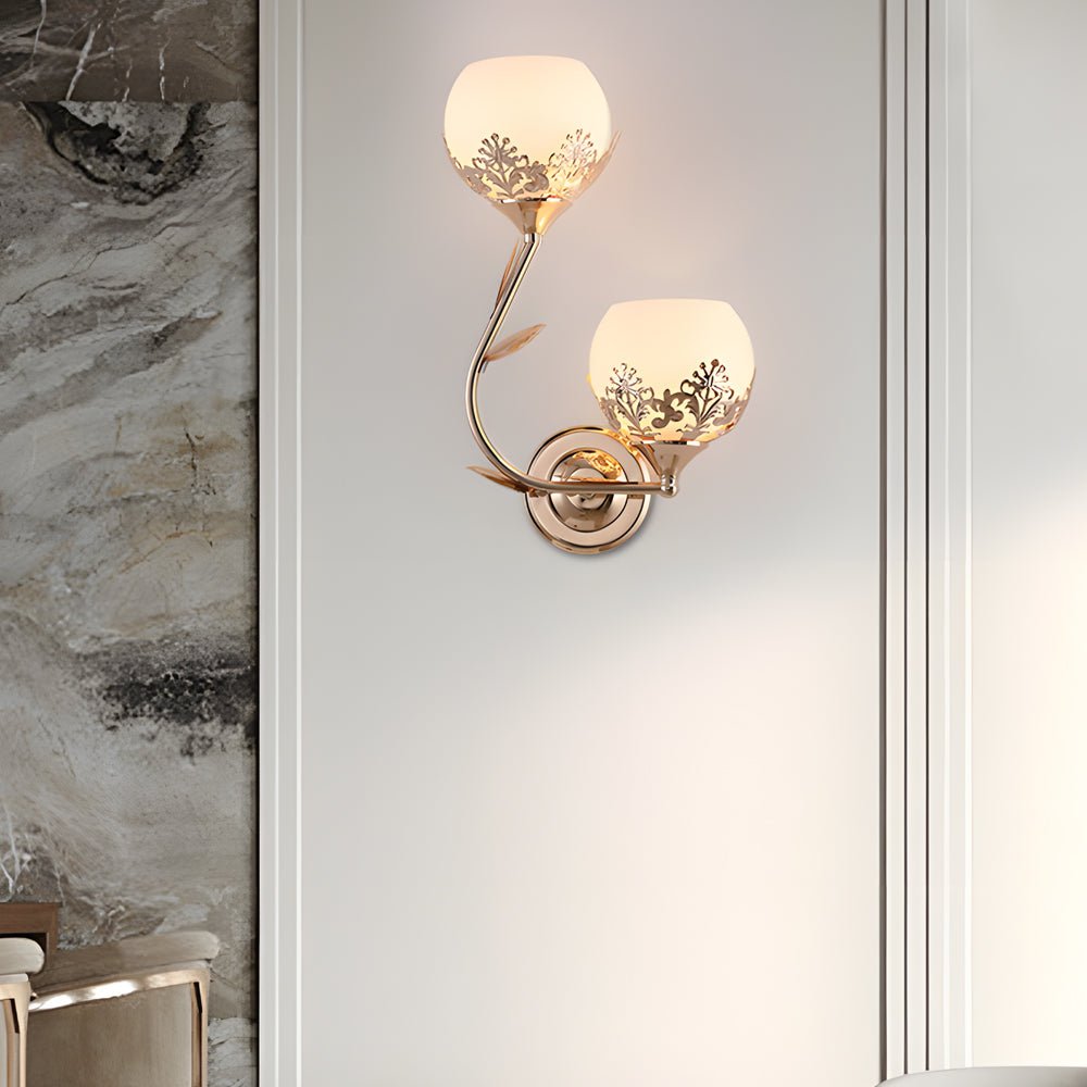WINTHROP BLOOMING GLASS WALL LANTERN
