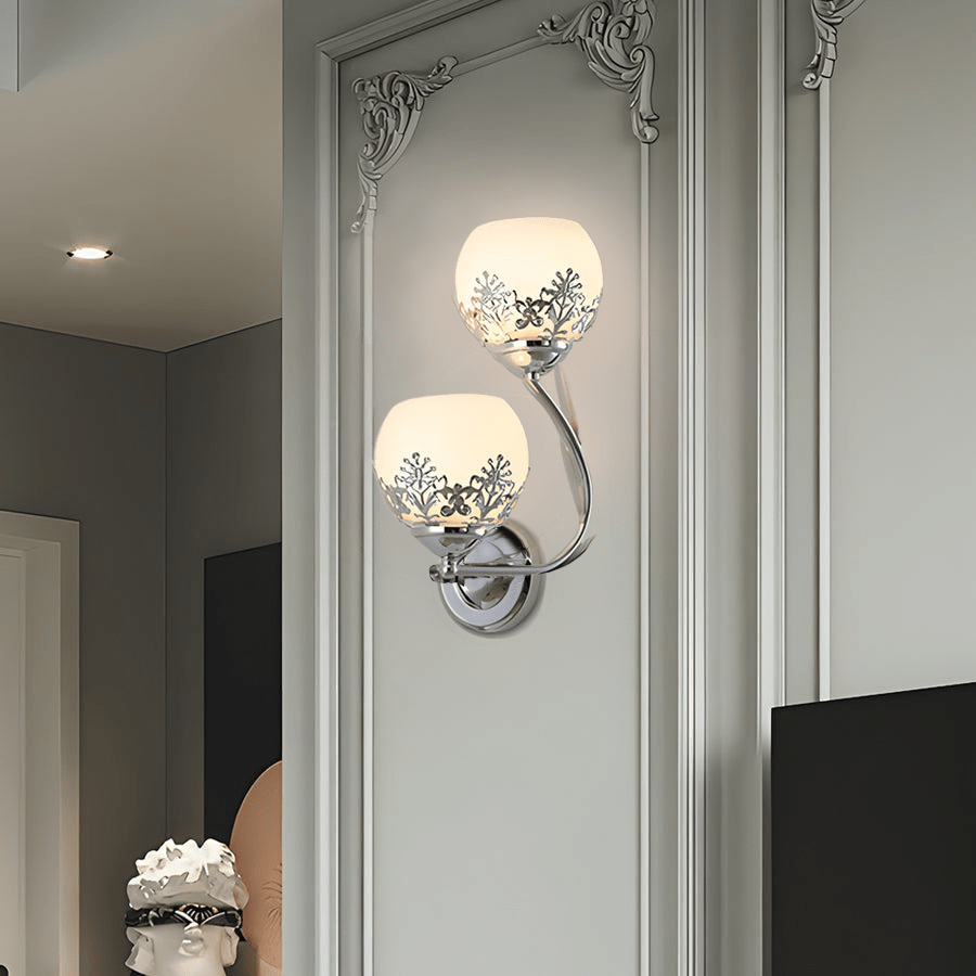WINTHROP BLOOMING GLASS WALL LANTERN