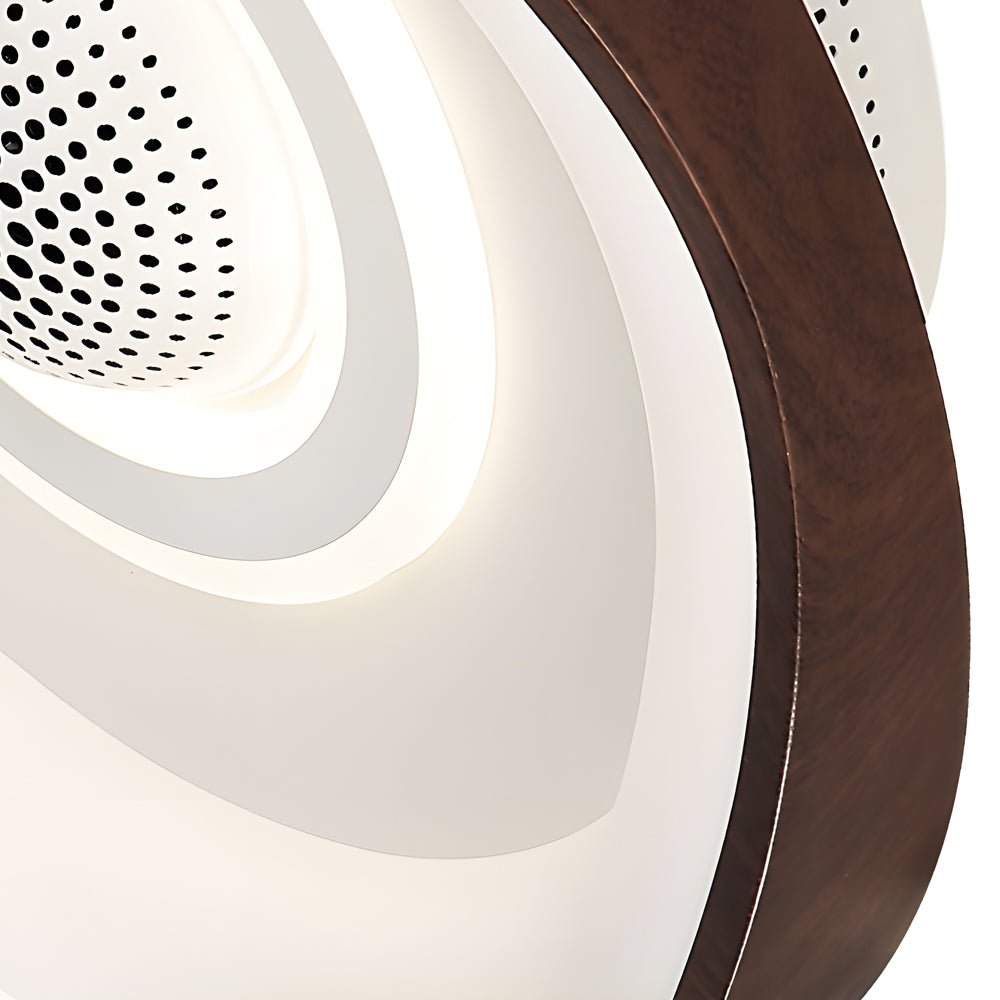 WINDSOR CIRCLE BLADESLESS CEILING FAN WITH ADJUSTABLE LED ILLUMINATION