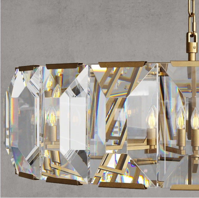 VIVIENNE CRYSTAL SPHERE CEILING LIGHT
